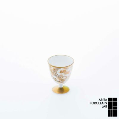 JAPAN AUTUMN 馬上杯 流水桜 ゴールド | ARITA PORCELAIN LAB