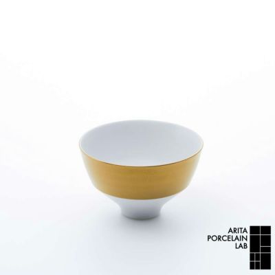 JAPAN AUTUMN 菊型楕円小鉢 ゴールド | ARITA PORCELAIN LAB