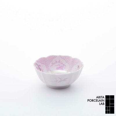 JAPAN SNOW 小鉢 三方ガラミ紋 | ARITA PORCELAIN LAB