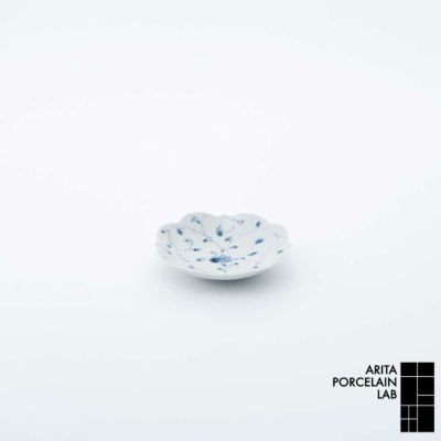 岡晋吾 7寸天平平皿 牡丹唐草 | ARITA PORCELAIN LAB